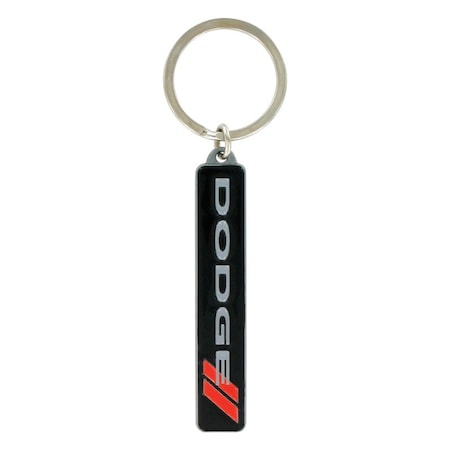 Hillman HILLMAN Dodge Metal Black Decorative Key Chain 711596